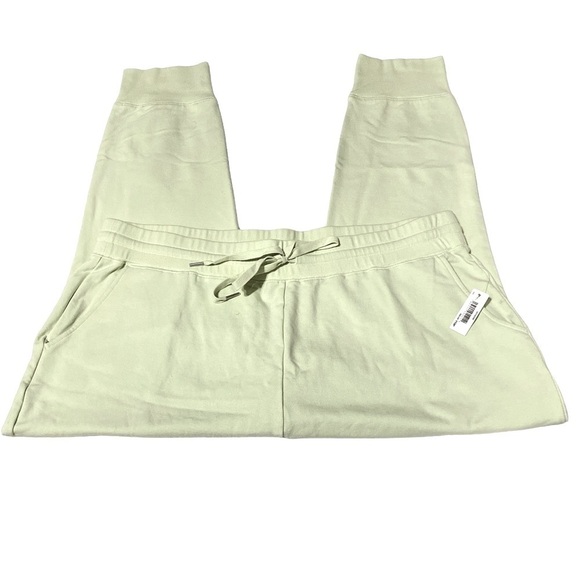 NEW DAILY RITUAL Joggers with Pockets & Drawstring Waist Parachute XXL Green NWT - Picture 6 of 13
